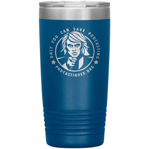 SAVE PODCASTING! - 20 oz tumbler