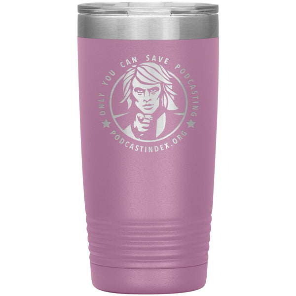 SAVE PODCASTING! - 20 oz tumbler