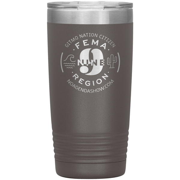 FEMA REGION NINE - 20 oz tumbler