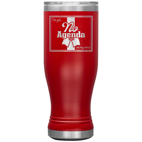 NO AGENDA RIBBON - 20 oz boho tumbler