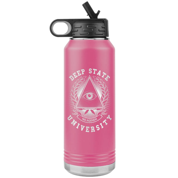 DEEP STATE UNIVERSITY - 32 oz straw tumbler