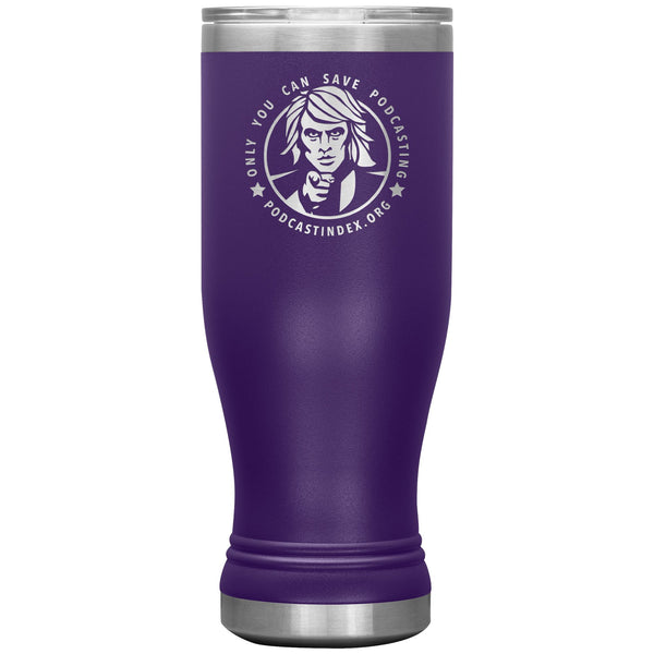 SAVE PODCASTING! - 20 oz boho tumbler