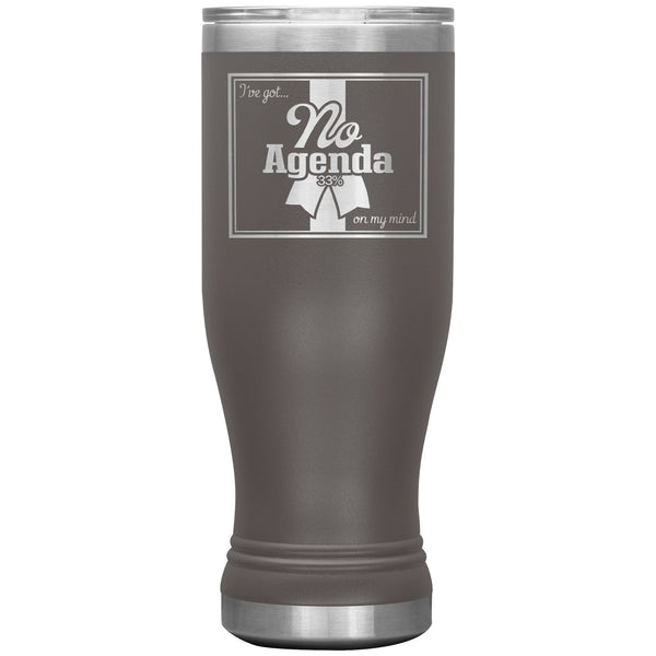 NO AGENDA RIBBON - 20 oz boho tumbler