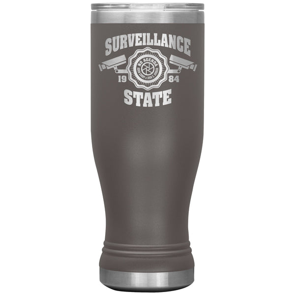 SURVEILLANCE STATE - 20 oz boho tumbler