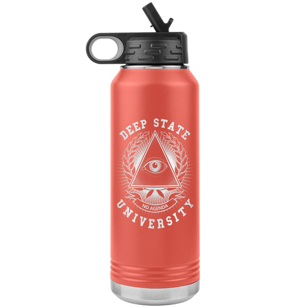 DEEP STATE UNIVERSITY - 32 oz straw tumbler
