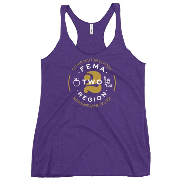 FEMA REGION TWO - racerback tank