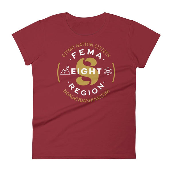 FEMA REGION EIGHT - womens tee