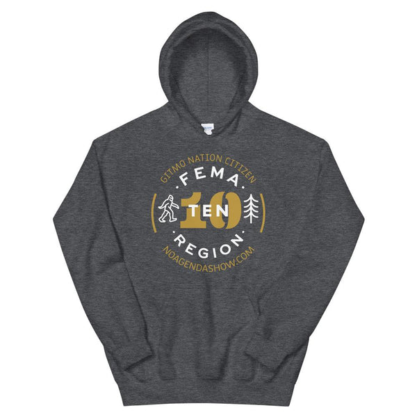FEMA REGION TEN - pullover hoodie