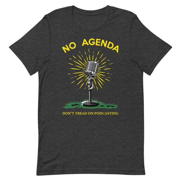 DONT TREAD ON PODCASTING - tee shirt