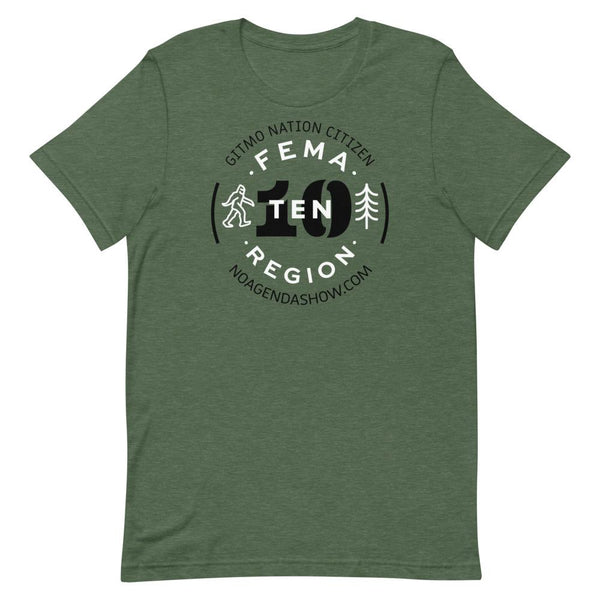 FEMA REGION TEN - tee shirt