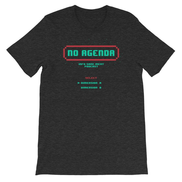 8-BIT NO AGENDA - tee shirt
