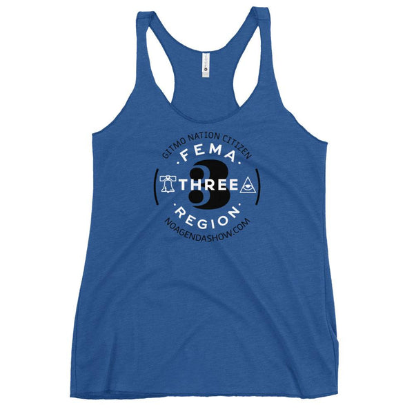 FEMA REGION THREE - racerback tank