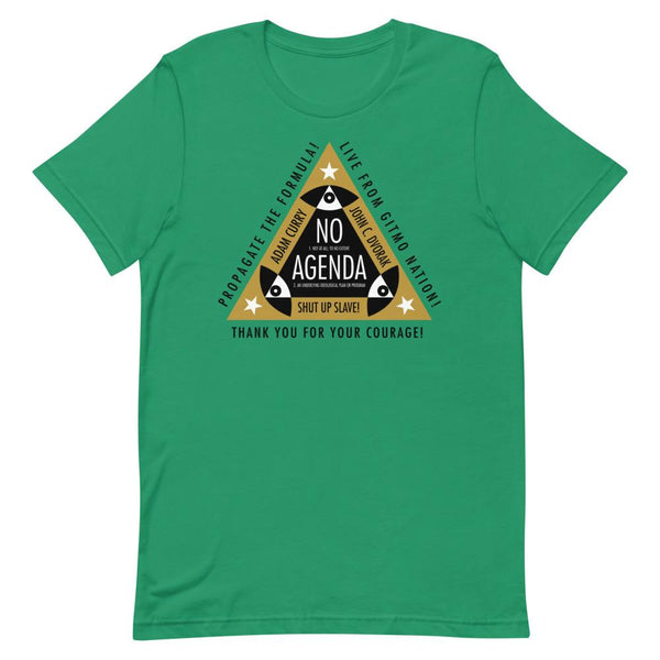 ALL SEEING NO AGENDA - tee shirt