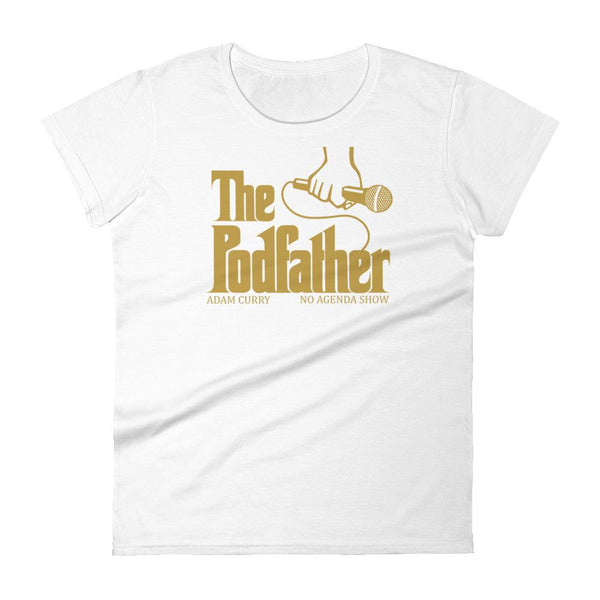 THE PODFATHER ADAM CURRY - womens tee