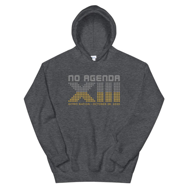 NO AGENDA 13 YEARS - pullover hoodie