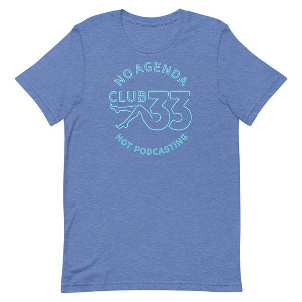 NO AGENDA CLUB 33 - tee shirt