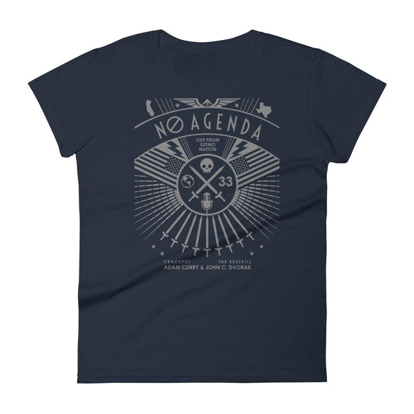 NO AGENDA RALLY - womens tee