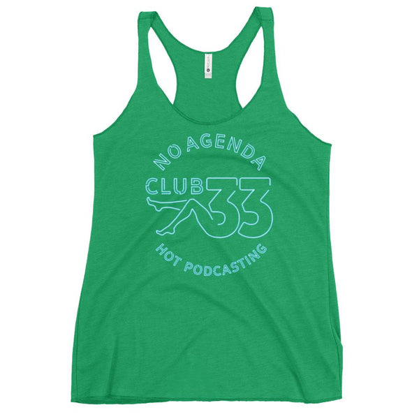 NO AGENDA CLUB 33 - racerback tank