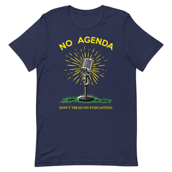 DONT TREAD ON PODCASTING - tee shirt