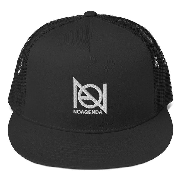 NO AGENDA - high trucker hat