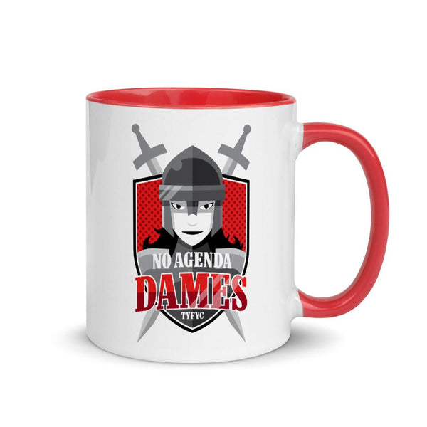 NO AGENDA DAMES - accent mug