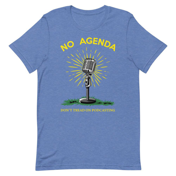 DONT TREAD ON PODCASTING - tee shirt