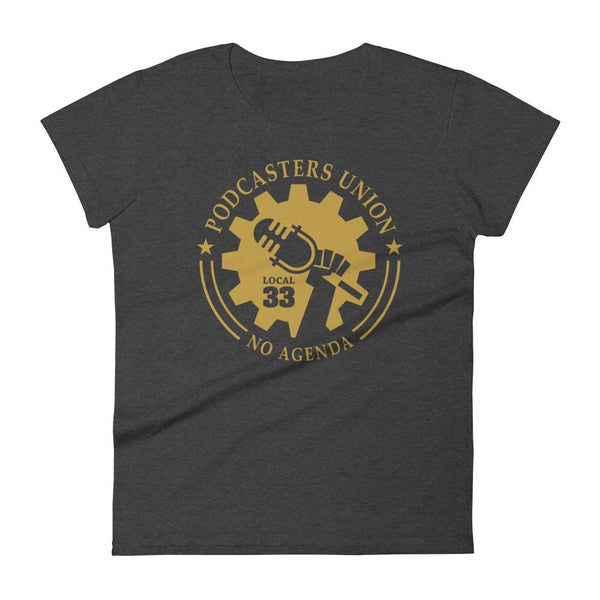 PODCASTERS UNION 33 - womens tee