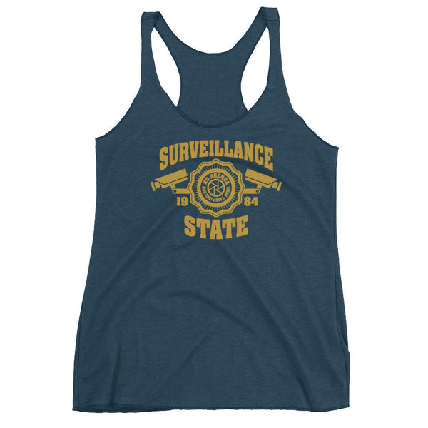 SURVEILLANCE STATE - racerback tank