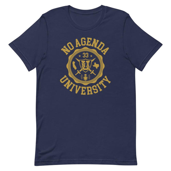 NO AGENDA UNIVERSITY - tee shirt