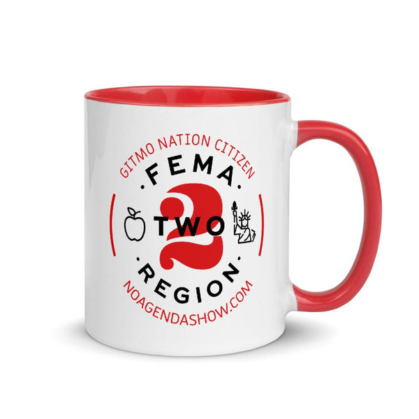 FEMA REGION TWO - accent mug