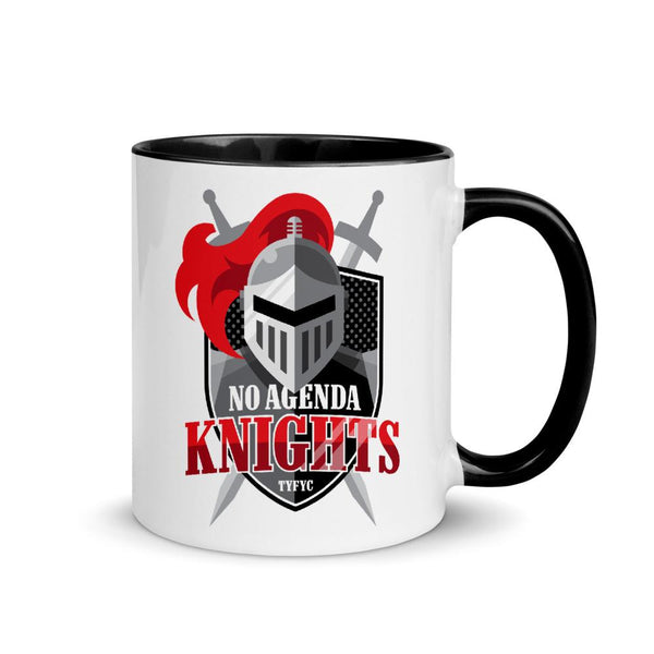 NO AGENDA KNIGHTS - accent mug