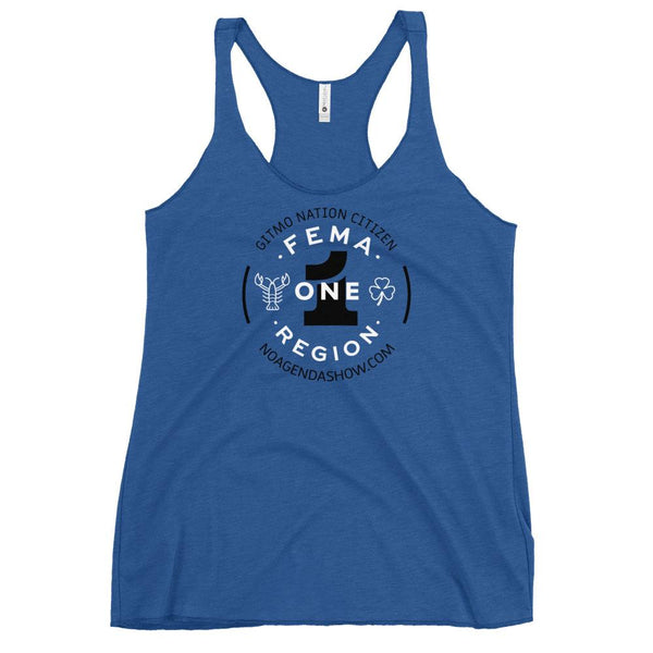 FEMA REGION ONE - racerback tank