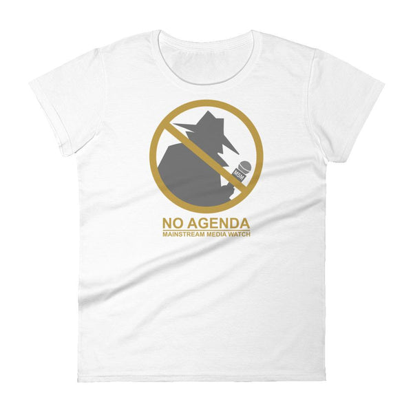 MAINSTREAM MEDIA WATCH - womens tee