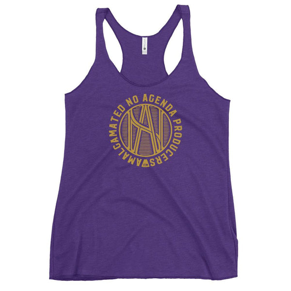 AMALGAMATED PRODUCERS ETCHED - racerback tank