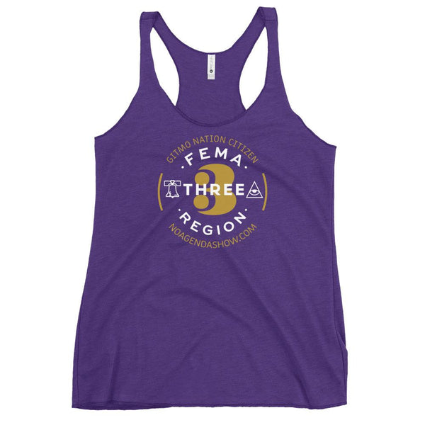 FEMA REGION THREE - racerback tank