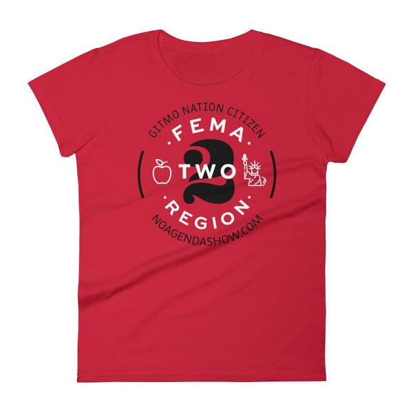 FEMA REGION TWO - womens tee