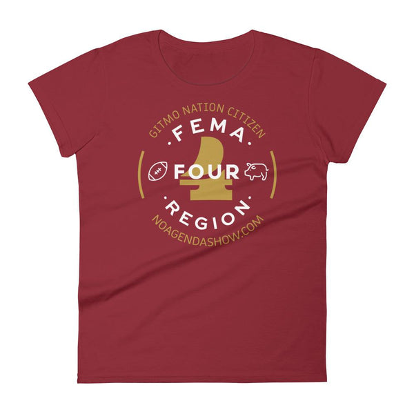 FEMA REGION FOUR - womens tee