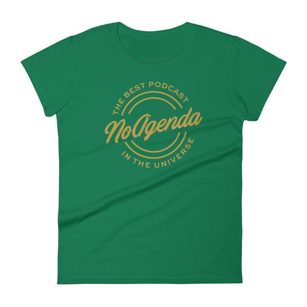 NO AGENDA THE BEST PODCAST - womens tee