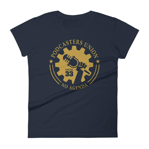 PODCASTERS UNION 33 - womens tee