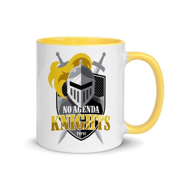 NO AGENDA KNIGHTS - accent mug