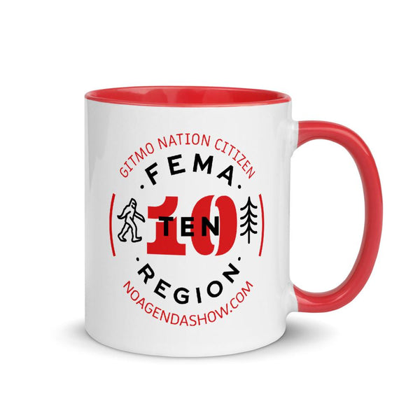 FEMA REGION TEN - accent mug