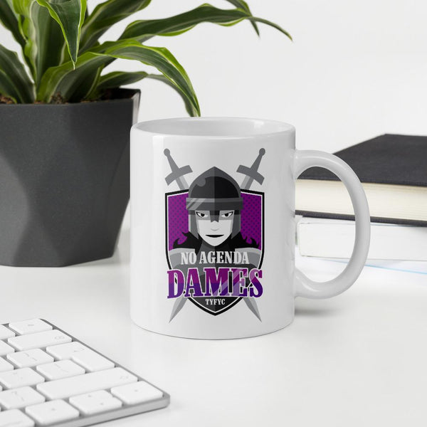 NO AGENDA DAMES - mug