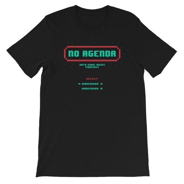 8-BIT NO AGENDA - tee shirt