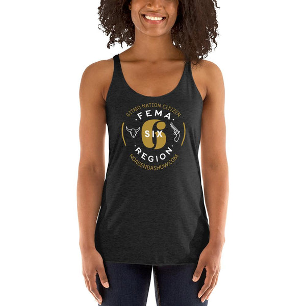 FEMA REGION SIX - racerback tank