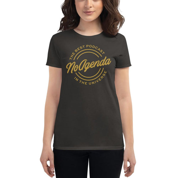 NO AGENDA THE BEST PODCAST - womens tee
