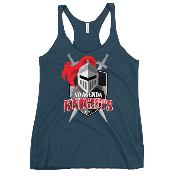 NO AGENDA KNIGHTS - racerback tank