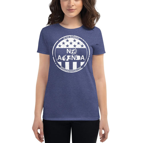 NO AGENDA PARTY TIME - womens tee