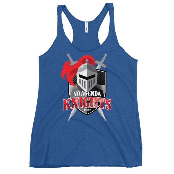 NO AGENDA KNIGHTS - racerback tank