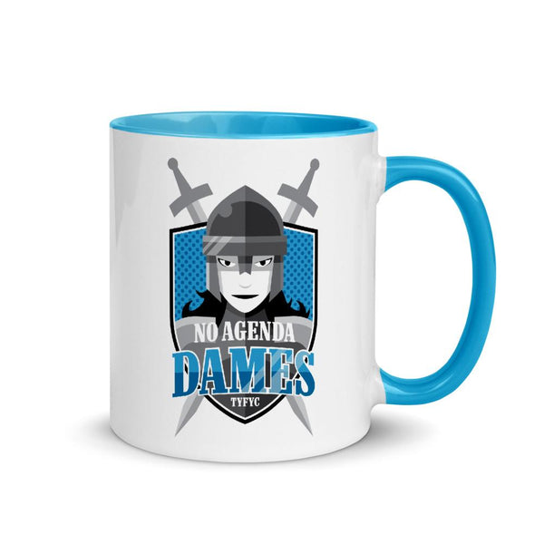 NO AGENDA DAMES - accent mug