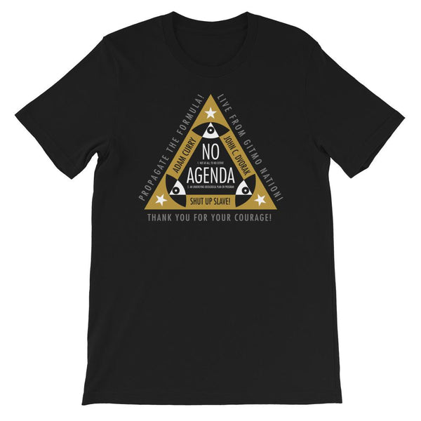 ALL SEEING NO AGENDA - tee shirt